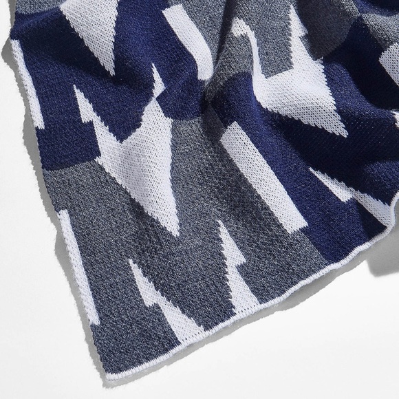 “A” On Repeat Custom Blanket - Picture 3 of 6